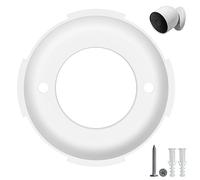 Google Nest Cam Battery Wall Mount Replacement - Compatible with Nest Camera, Includes Locking Collar & Wall Anchors