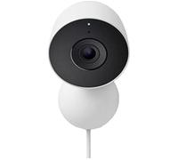 Google Nest Cam Indoor (Wired, 3rd Gen) - Indoor Security Camera with 2K Video - Works with Google Home - Built with Gemini - Snow