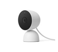 Google Nest Cam (Indoor, Wired) 2nd Gen, 1080p HDR Security Camera, Night Vision, Person/Pet/Vehicle Alerts, 2-Way Audio, 3-Hour Event History, Works Home, Snow, Bulk Packaging