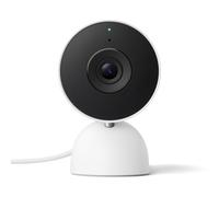 Google Nest Cam Indoor (Wired, 3rd Gen) - Indoor Security Camera with 2K Video - Works with Google Home - Built with Gemini - Snow