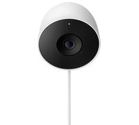 Google Nest Cam Outdoor (Wired, 2nd Gen) - Outdoor Security Camera with 2K Video - Works with Google Home - With Gemini - Snow