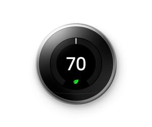 Google Nest Learning Thermostat 3rd Generation Stainless Steel