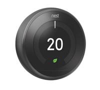 NEST Learning Thermostat - 3rd Generation, Black, Black