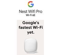 Google Nest WiFi Pro Whole Home Indoor System - Single Unit, New