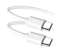 Google Original Google USB-C to USB-C Cable, Charge and Sync 1m, White