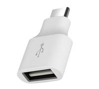 Google Original USB OTG Female Adapter to USB-C Male, White