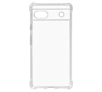 Google Pixel 6a Silicone Case Reinforced Corners Transparent