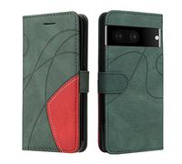 Google Pixel 7A 5G Wallet Case, Soft Leather Wallet Case Flip Folding Shockproof Cover with Credit Card Slots Stand Magnetic Protective Compatible with Google Pixel 7A 5G Phone Case, Green
