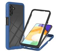 Google Pixel 7A Phone Case, Google Pixel 7A Case 360 Full Body Built-in Screen Protector Dustproof Shockproof Anti-Scratch Slim Fit Bumper Protective Case for Google Pixel 7A Cover Clear Blue