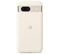 Official Google Pixel 8a Soft Touch Silicone Case - Porcelain (White)