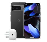 Google Pixel 9 with 45W Charger - Unlocked Android Smartphone with Gemini, Advanced Camera, 24-Hour Battery, and 6.3" Actua Display - Obsidian, 128GB