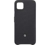 Google Pixel Case for Pixel 4 XL - Protective Phone Cover with Tailored Fabric and Active Edge Compatible - Official Google Pixel Cover - Just Black