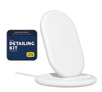 Google Pixel Stand Fast Wireless Charger - Compatible with Pixel 5, 4, 4XL, 3, 3XL - Bundle with Cleaning Kit