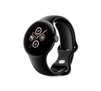 Google Pixel Watch 2 with the Best of Fitbit and Google - Heart Rate Tracking, Stress Management, Safety Features - Android Smartwatch - Matte Black Aluminum Case - Obsidian Active Band - Wi-Fi