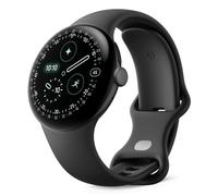 Google Pixel Watch 4 (41 mm) - Android smartwatch with Domed Display, Comprehensive Health and Fitness Tracking and Help from Gemini - Matte Black Aluminium Case - Obsidian Active Band - Wi-Fi