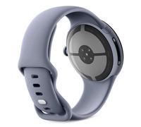 Google Pixel Watch 4 45mm Satin Moonstone Aluminum Fluoroelastomer Active Band Coating Smartwatch One Size