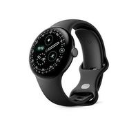 Google Pixel Watch 4 (45 mm) - Android smartwatch with Domed Display, Comprehensive Health and Fitness Tracking and Help from Gemini - Matte Black Aluminium Case - Obsidian Active Band - LTE