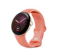 Google Pixel Watch 5 (41 mm) - Smartwatch - Champagne Case/Canyon Band, Wi-Fi