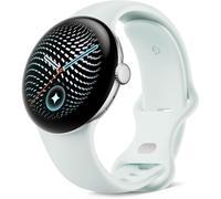 Google Pixel Watch 5 (41 mm) - Smartwatch - Silver Case/Fog Band, Wi-Fi