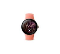 Google Pixel Watch 5 41mm Wi-Fi Smartwatch 64GB Champagne Gold Aluminium Case with Canyon Active Band