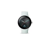 Google Pixel Watch 5 (41 mm) - Smartwatch - Silver Case/Fog Band, Wi-Fi