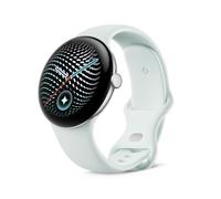 Google Pixel Watch 5 (45 mm) - Smartwatch - Silver Case/Fog Band, Wi-Fi