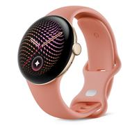 Google Pixel Watch 5 (41 mm) - Smartwatch - Champagne Case/Canyon Band, Wi-Fi