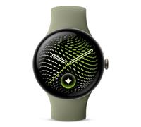 Google Pixel Watch 5 (45 mm) - Smartwatch - Pyrite Case/Olive Band, Wi-Fi