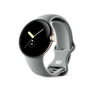 Google Pixel Watch - Android Smart Watch with Activity Tracking - Heart Rate Tracking - Champagne Gold Stainless Steel Case with Hazel Active Band - WiFi