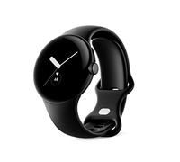 Google Pixel Watch - Android Smartwatch with Fitbit Activity & Heart Rate Tracking - Matte Black Stainless Steel Case with Obsidian Active Band - WIFI (Renewed)