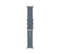 Google Pixel Watch Crafted Leather Band - Only compatible with the 45 mm Pixel Watch 3 - Moondust, Small