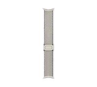 Google Pixel Watch Woven Band - Compatible with the Pixel Watch, Pixel Watch 2 and 41 mm Pixel Watch 3 - Porcelain