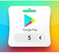 Google Play EUR 5 Gift Card NL