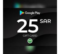 Google Play Gift Card 25 SAR Key - SAUDI ARABIA