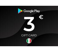 Google Play Gift Card 3 EUR Key - ITALY