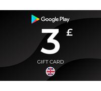 Google Play Gift Card 3 GBP Key - UNITED KINGDOM