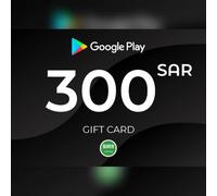Google Play Gift Card 300 SAR Key - SAUDI ARABIA