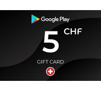 Google Play Gift Card 5 CHF Key - SWITZERLAND