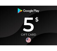 Google Play Gift Card 5 USD Key - UNITED STATES