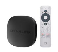 Google TV Box 4K UHD - Smart TV Box Compatible with Google TV and Netflix, 2GB 16GB Streaming Media Player Supports Voice Assistent, Dolby Audio, HDR10+, Dualband WiFi, BT5.0, TV Box for Projector