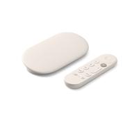 Google TV Streamer (4K) - Fast Streaming Entertainment With Voice Search Remote - Watch Movies, Shows, Live TV and Netflix in 4K HDR - Smart Home Control - 32 GB Storage - Porcelain