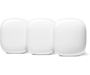 Google Wifi Pro Wi-Fi 6E Mesh Router fast speed and whole-home cover Pack of 3