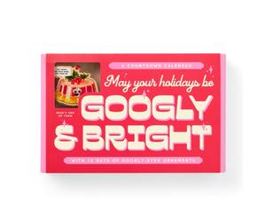 Googly & Bright Holiday Ornament Countdown Calendar