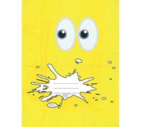 Googly Eyes Composition Notebook: Blank sketch paper 7.44x9.69 66 sheet 132 page book for the young at heart or boys and girls who enjoy emoticons and the color yellow