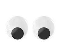 Googly Eyes Self Adhesive, 2Pcs 15cm / 5.91in Craft Large Wiggle Googly Eyes Googly Eye Glasses Wobbly Eyes Wiggle Eyes Big Sticky for DIY Crafts Making Party Decorations