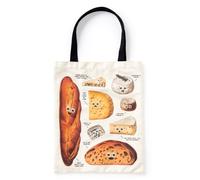 Googly Food Canvas Tote