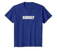 Googly - Funny Word Typography T-Shirt, Youth, Royal Blue, 4T