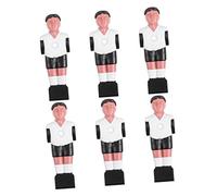 GOOHOCHY 1.4m Foosball Table Soccer Player Dolls Replacement Accessories for Table Games 6-Piece Set for Indoor Fun