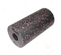 GOOHOCHY 1 PC Yoga Column Roller High Density Foam Yoga Brick for Muscle and Balance Training for Indoor Fitness and Postural Re Education Black and Pink