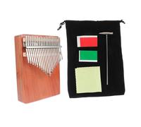 GOOHOCHY 1 Set Creative Tone Mini Kalimba Finger Piano Portable Wooden Design for Beginners Professionals Lightweight Fun Musical Instrument for All Ages